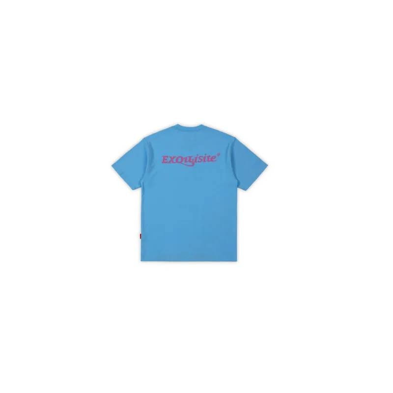 EXQUISITE T-Shirts Unisex Sky Blue-1
