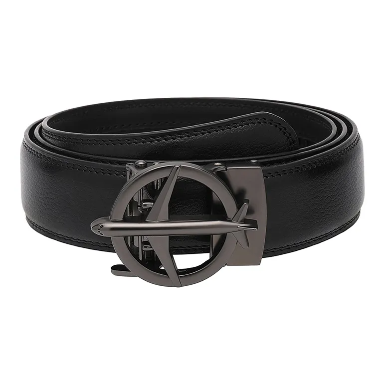 FREE RABBITⅡ Airplane Automatic Buckle Leather Belts Men's-8