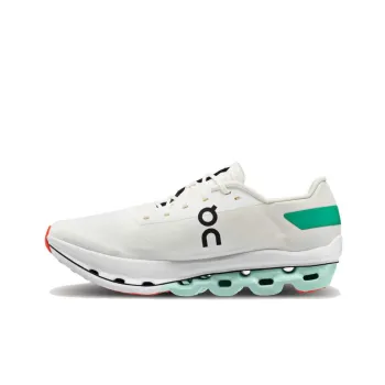 On Cloudboom Cushioning Anti Slip And Wear Resistant Low Top Casual Running Shoes Men's White Green