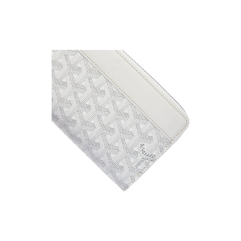 GOYARD MATIGNON Canvas With Leather Clutch Wallet Large Size Unisex 11 Colors-29