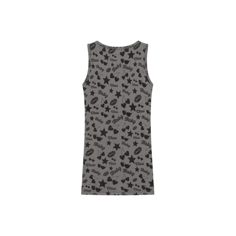 CHUU Tank Tops Women's Carbon Gray-1