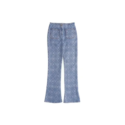 CHANEL Jeans Women's Blue