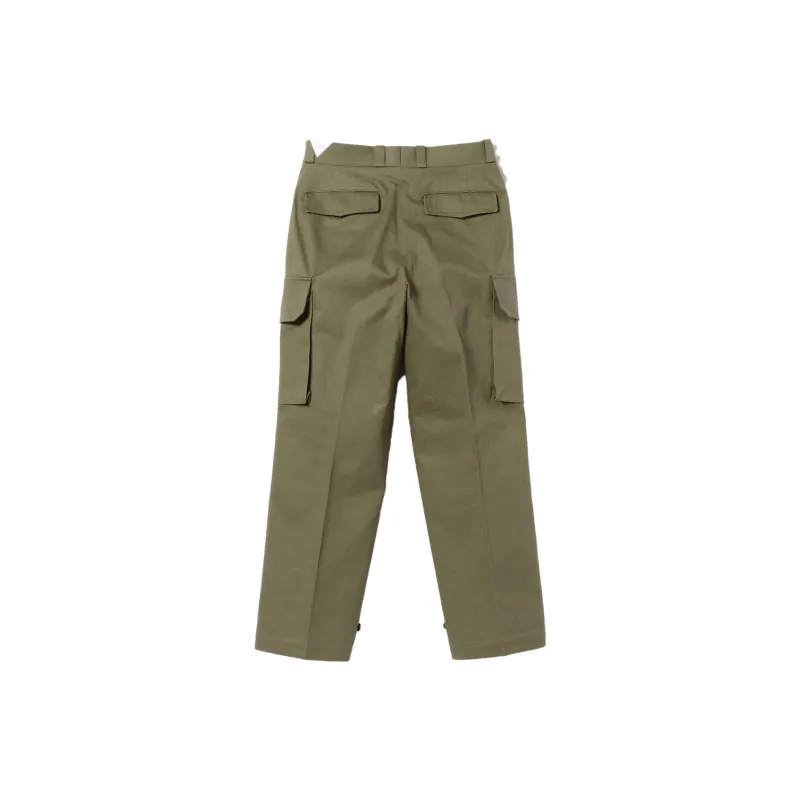 Beams Cargo Pants Men Green-1