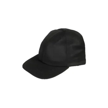 Valentino Wool Baseball Caps Men's Black