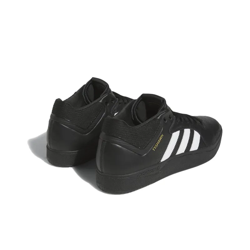 Adidas Tyshawn Remastered Core Black Cloud White Gold Metallic-3