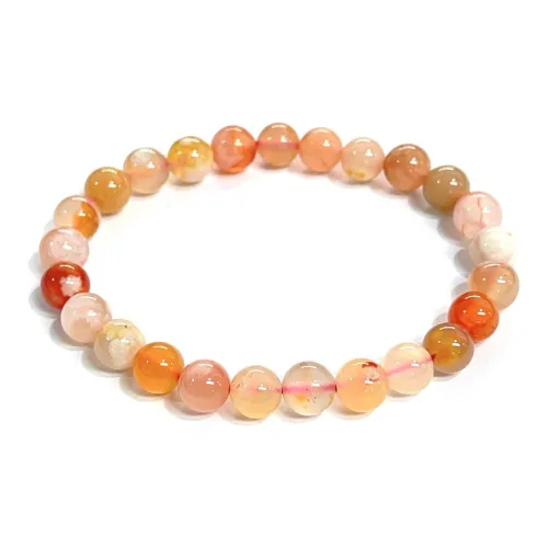 IWE Jade Bracelets Women's Cherry Blossom Agate Bracelets