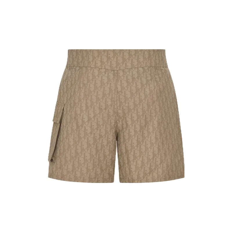 DIOR FW23 Swimming Shorts Men's Beige-1