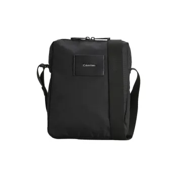 CK/Calvin Klein Polyester Messenger Bag, Shoulder Bag, Crossbody Bag Trumpets Men's Black