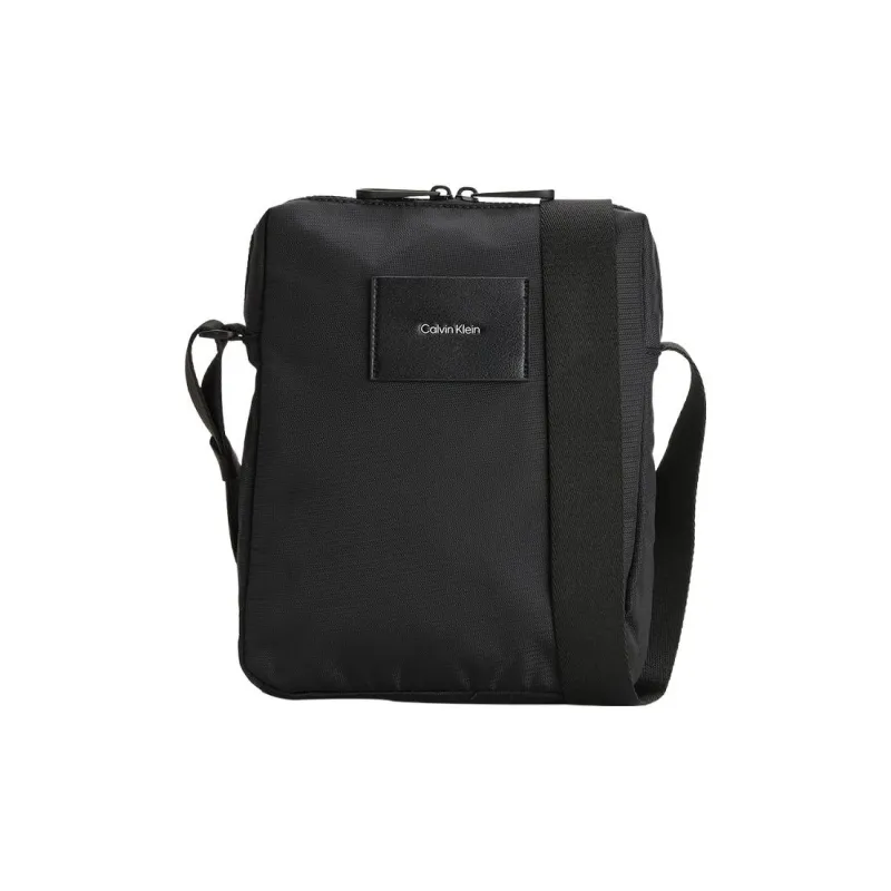 CK/Calvin Klein Polyester Messenger Bag, Shoulder Bag, Crossbody Bag Trumpets Men's Black-0
