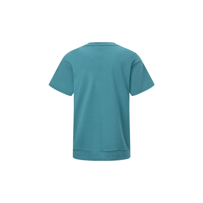 LiNing Li Ning X Jackie Chan Co branded Kung Fu Series T Shirt Unisex Dark Aqua Green-1
