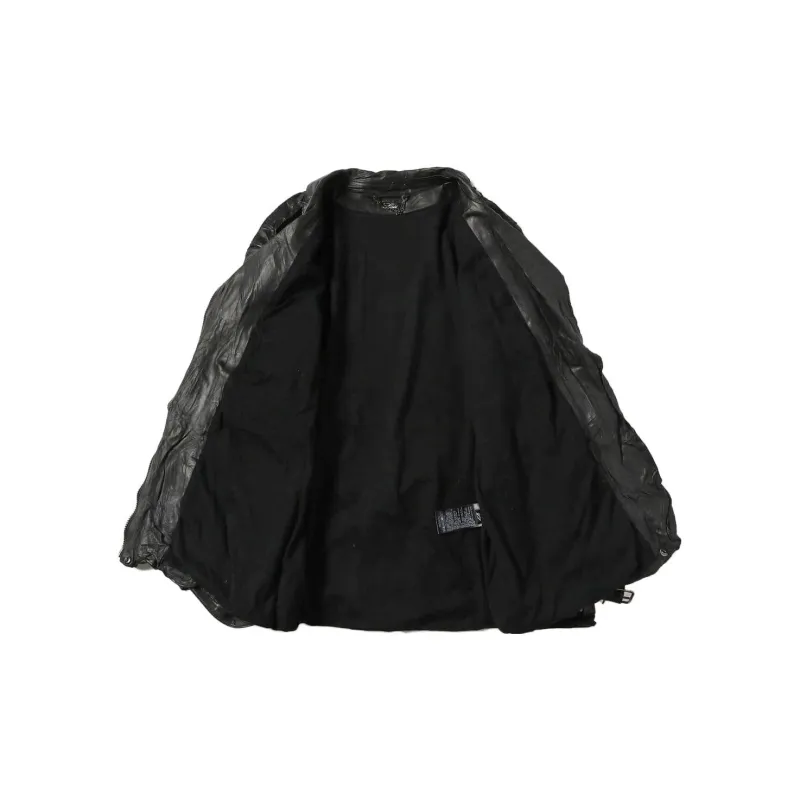 Beams Leather Jackets Women's-5