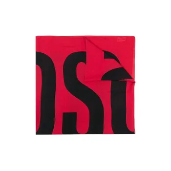 MOSCHINO Logo print Scarf