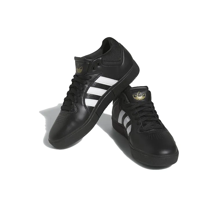 Adidas Tyshawn Remastered Core Black Cloud White Gold Metallic-2