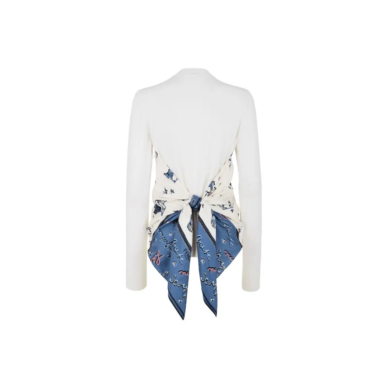 FENDI SS23 Knitwear Women's White-1