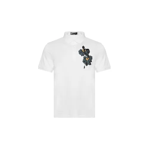 ANDREW MACKENZIE Polo Shirts Men White