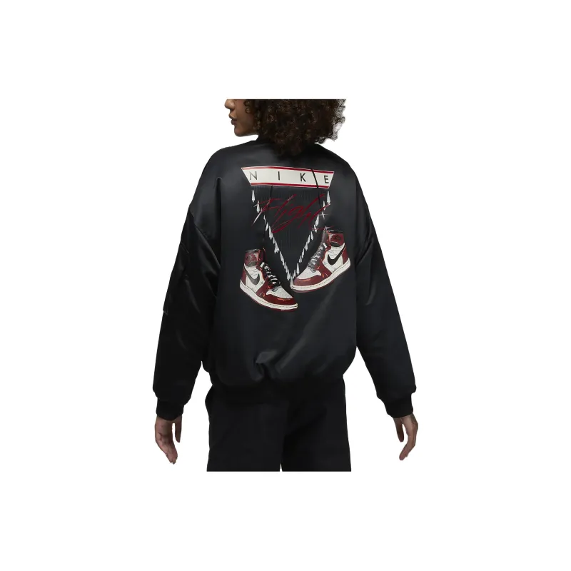Jordan Air Flight Renegade Jacket Black-1