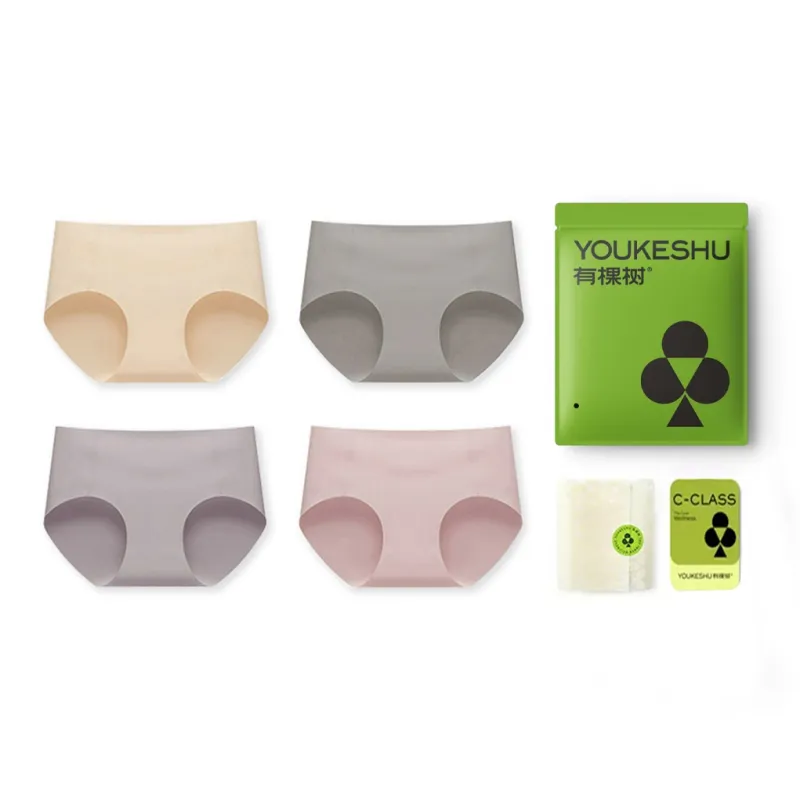 YOUKESHU Underpants Women's 4 Pack-29