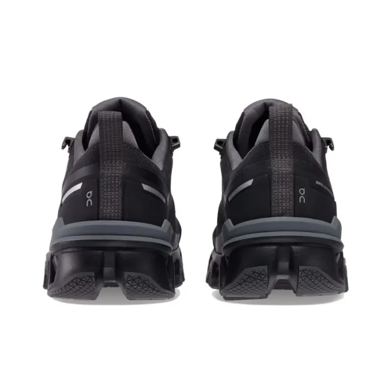 On Running Cloudwander Waterproof Black Eclipse Women's-3