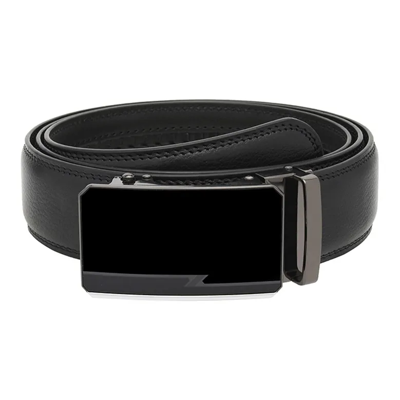 FREE RABBITⅡ Business Automatic Buckle For Young And Middle Aged Leather Belts Men's 3.5cm-7