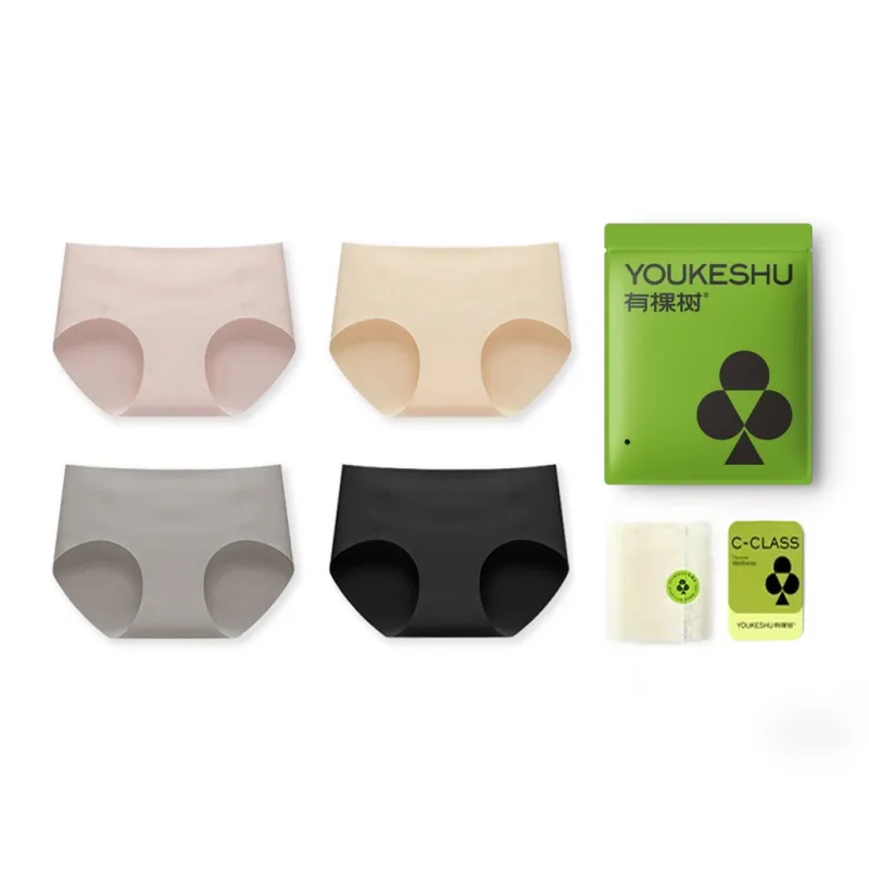 YOUKESHU Underpants Women's 4 Pack-17