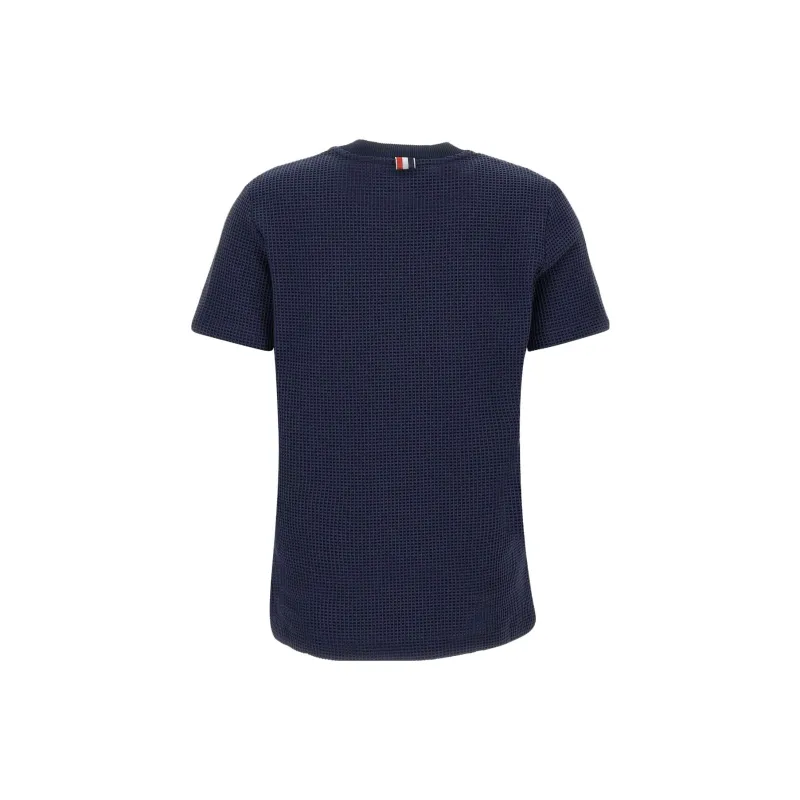 THOM BROWNE Sailboat Printed Crewneck T-Shirt-1