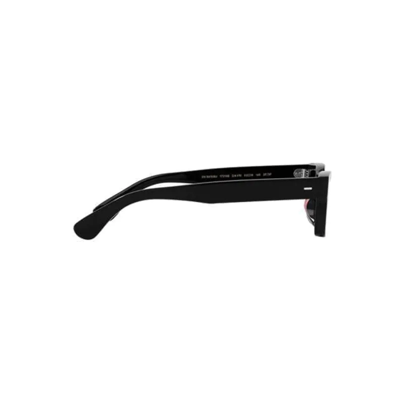 Oliver Peoples Plastic Square Sunglasses Unisex Black-2