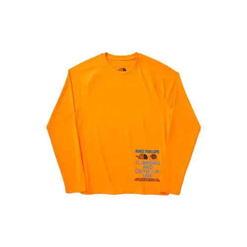 Online Ceramics X THE NORTH FACE Online Ceramics T-Shirts Unisex Orange