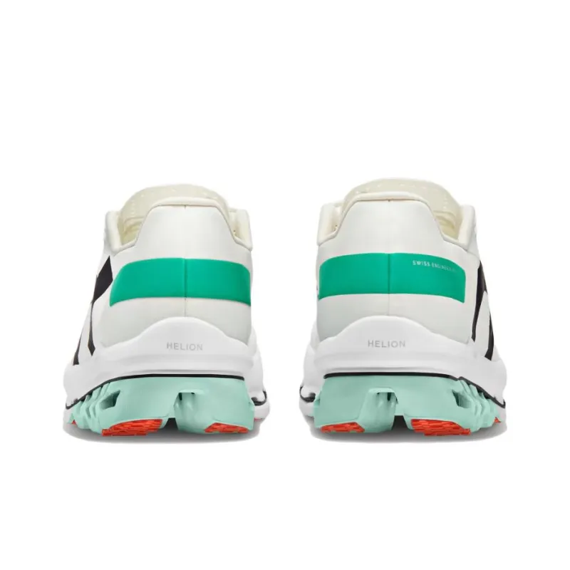On Cloudboom Cushioning Anti Slip And Wear Resistant Low Top Casual Running Shoes Men's White Green-4