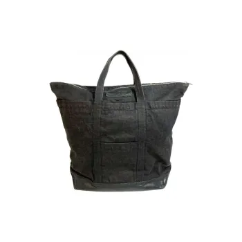 Chrome Hearts Denim Handbag Women's Black