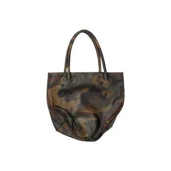 Chrome Hearts Leather Tote Bag Shopping Bag Shoulder Bag Handbag Women's Camouflage