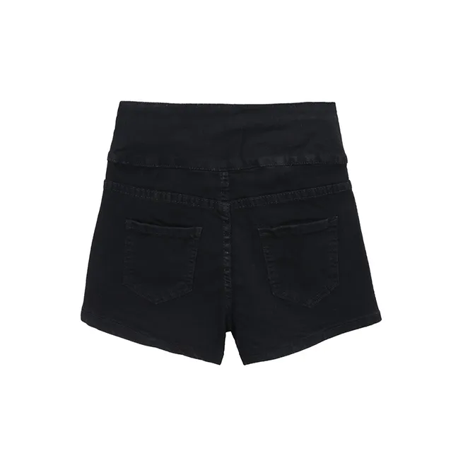 FOCOS STUDIO Denim Shorts Women's Black-1