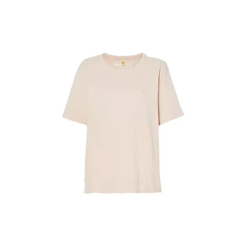 Timberland T-Shirts Women's Light Pink