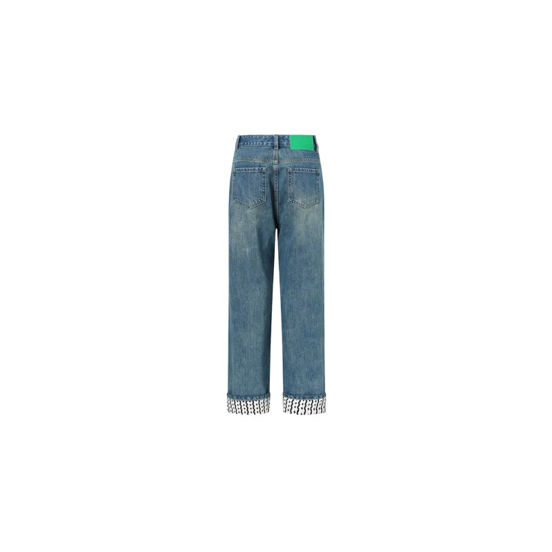 GREEN BELT Jeans Women's Blue-3