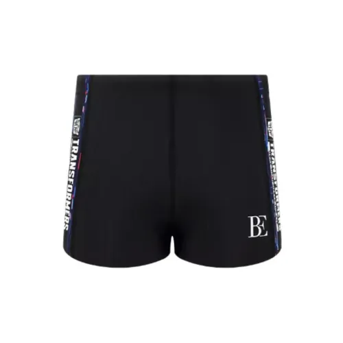 BALNEAIRE Swimming Shorts Men Trendy And Cool Black