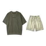 Set (top army green + trousers yellow mud)