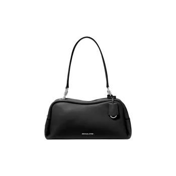 MICHAEL KORS Cecily Polyester Tote Bag, Shopping Bag, Handbag, Shoulder Bag Large Size Women's Black
