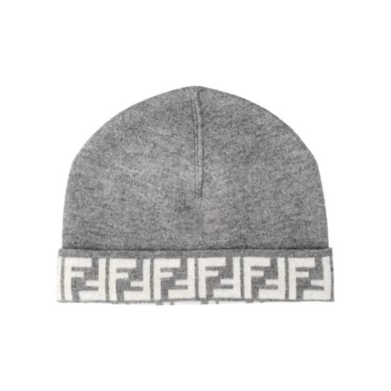 FENDI Ff Motif Reversible Beanie-0