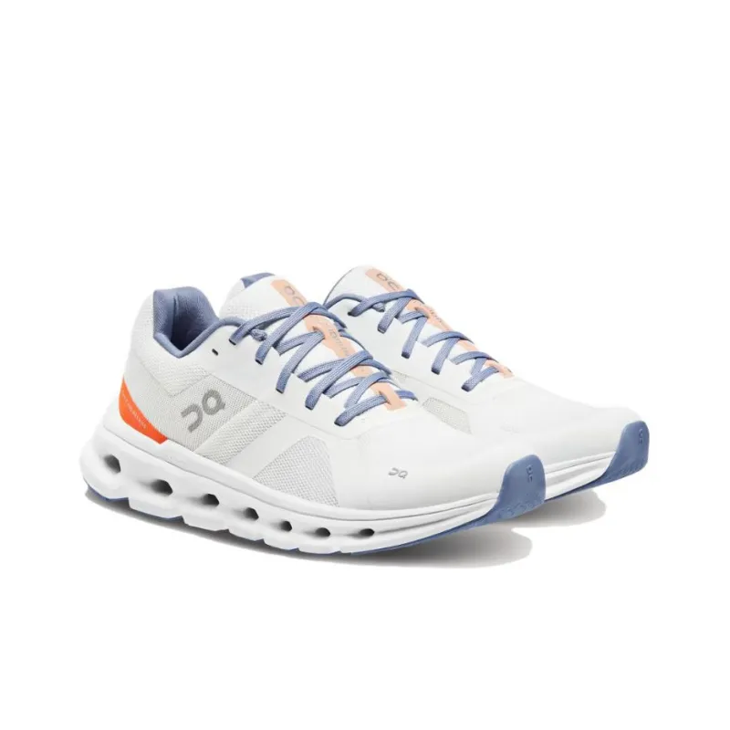 On Running Cloudrunner Undyed White Flame Women's-2