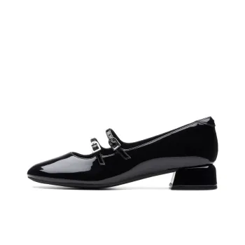 Clarks Qilu Daisy Collection Casual Single Shoes Women's Black
