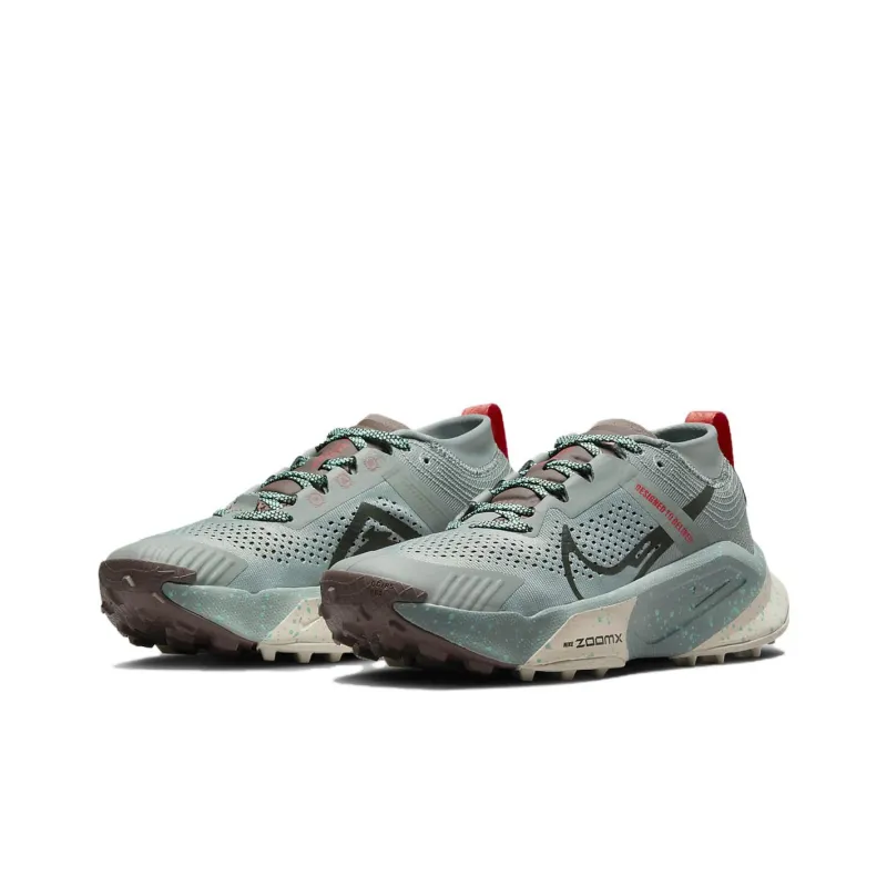 Nike ZoomX Zegama Trail Mica Green Sequoia Women's-2