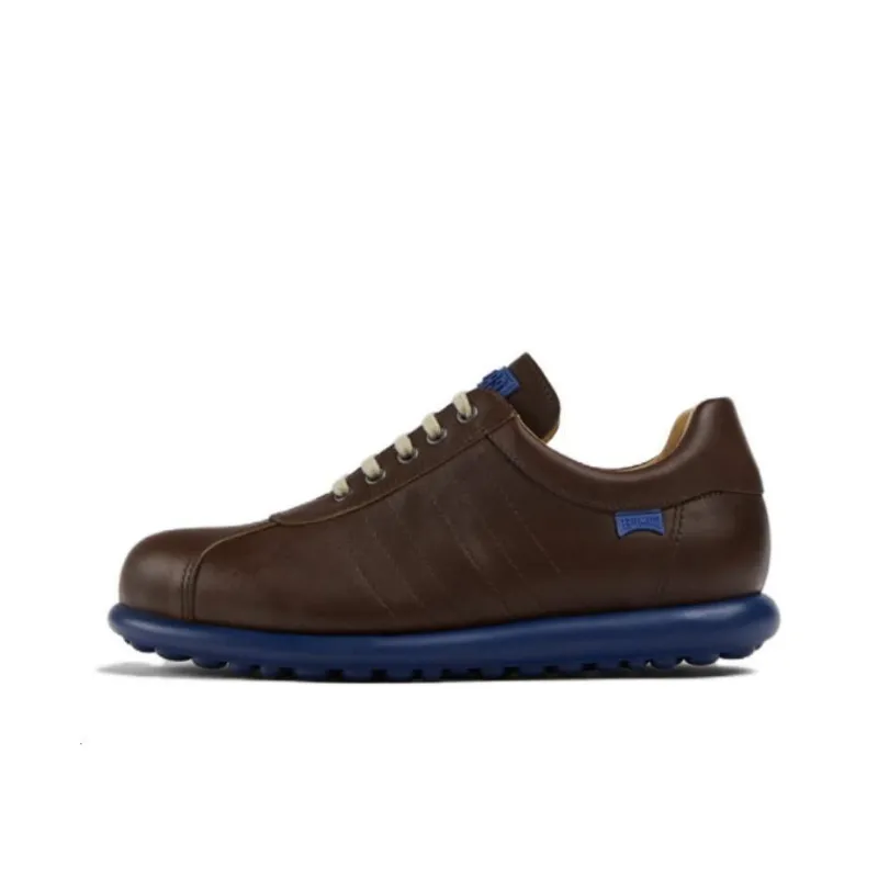 CAMPER Pelotas Low-Top Casual Shoes Men's Brown Blue-0