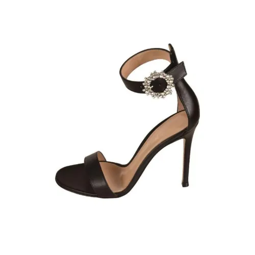 GIANVITO ROSSI Portofino 110mm Crystal-buckle Sandals