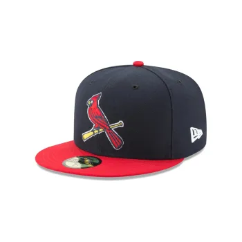 New Era St Louis Cardinals Scarlet Cooperstown Ac 59Fifty Fitted Hat