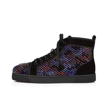 CL LUBOTING High Top Skateboard Shoes Men's Multicolor