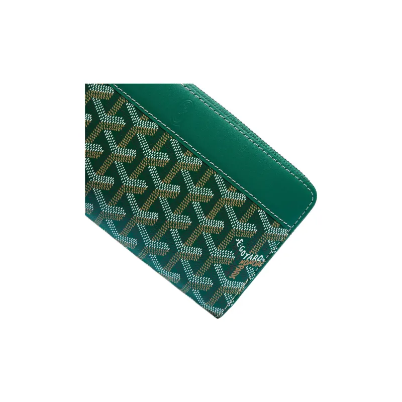 GOYARD MATIGNON Canvas With Leather Clutch Wallet Large Size Unisex 11 Colors-17