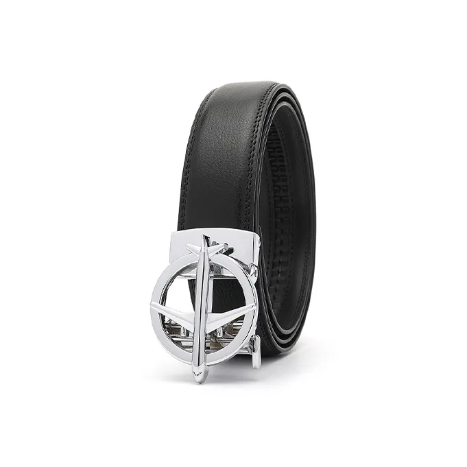 FREE RABBITⅡ Airplane Automatic Buckle Leather Belts Men's-10