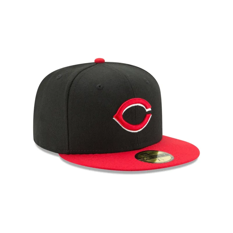 New Era Retro On Field Cincinnati Reds Alternate 59Fifty Fitted Hat-3