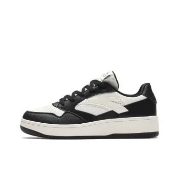 Anta Life Collection 0 Sensation Non slip Lightweight Low Top Skateboard Shoes Women's Black White