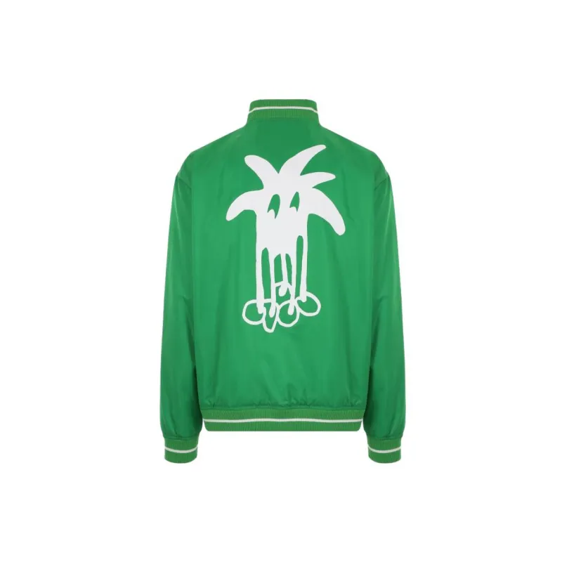 PALM ANGELS Douby Light Varsity Jacket-1
