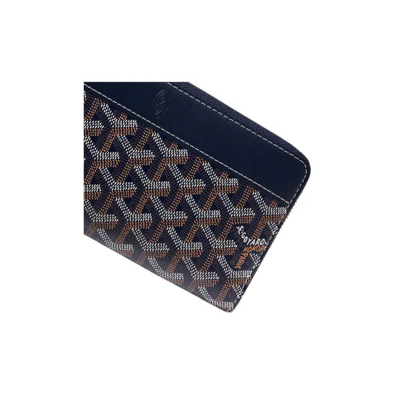 GOYARD MATIGNON Canvas With Leather Clutch Wallet Large Size Unisex 11 Colors-23